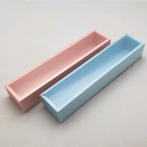 슬리브 투명 상자 5.5cm x 25cm x 4cm(색상 선택)